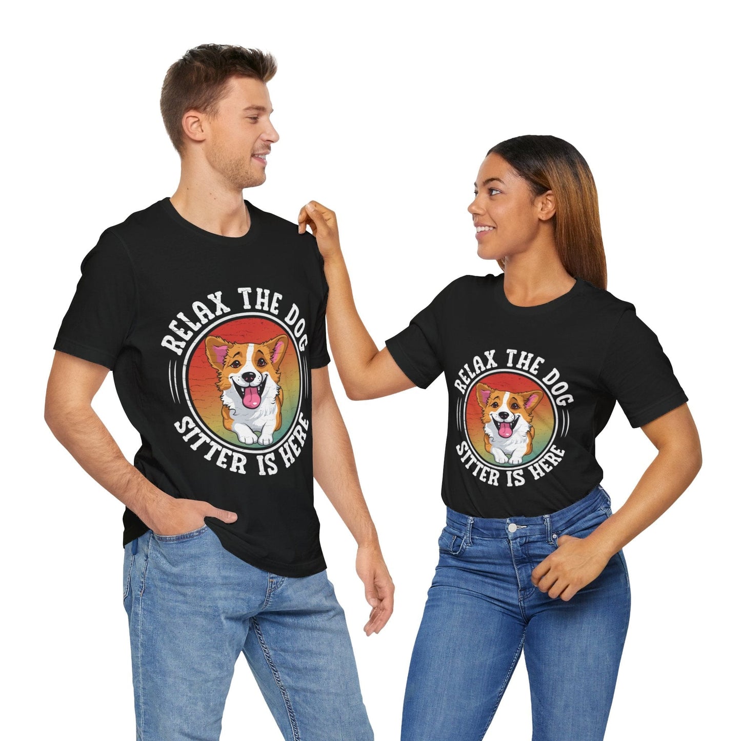 136 - Relax the Dog - T-shirt