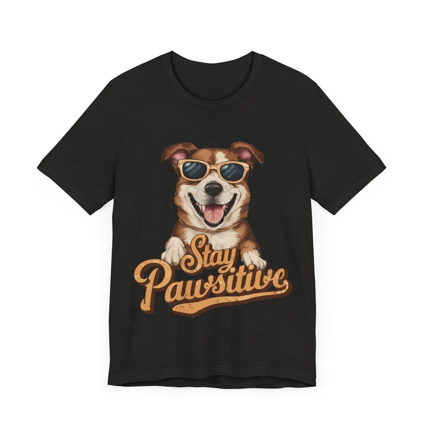 196 - Stay Pawsitive - T-shirt