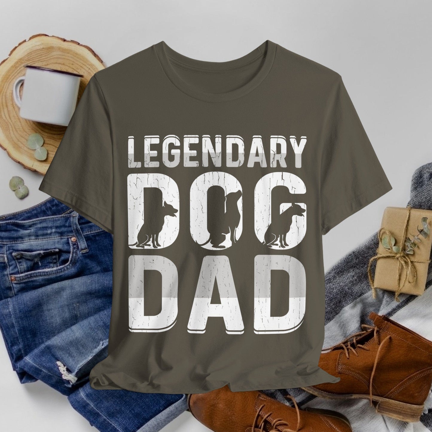 16 - Legendary Dog Dad - T-shirt