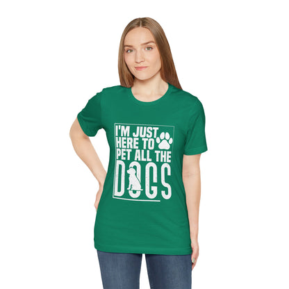 208 - Pet All The Dogs - T-shirt