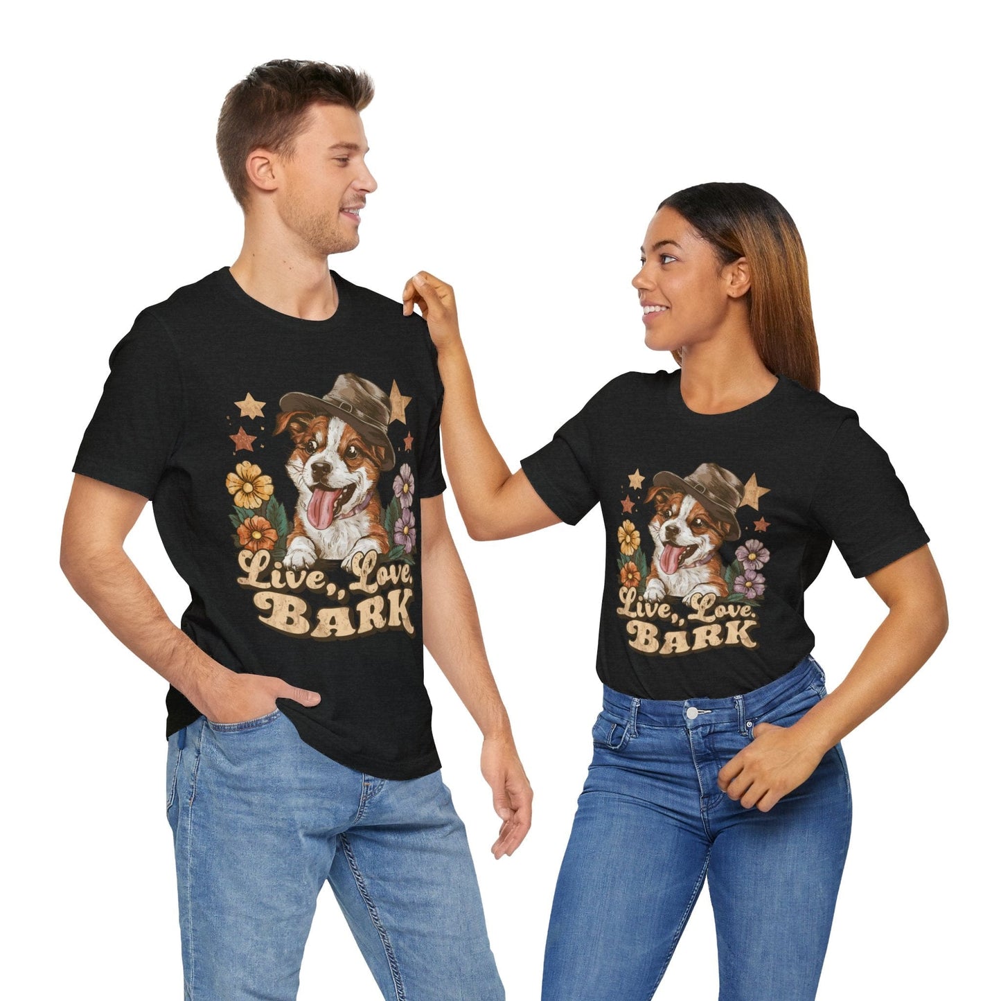 186 - Live Love Bark - T-shirt