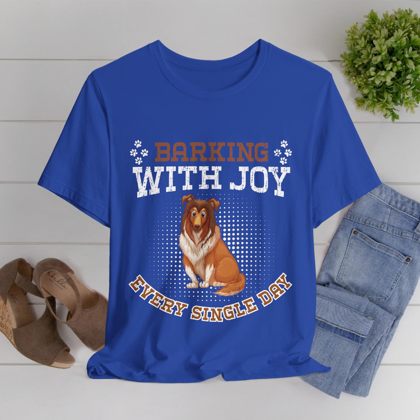 97 - Barking With Joy - T-shirt