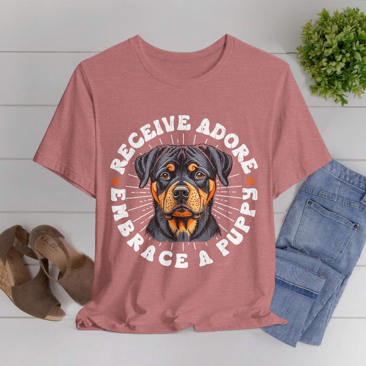 27 - Embrace a Puppy - T-shirt