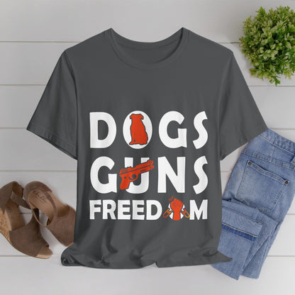 99 - Dogs Guns - T-shirt