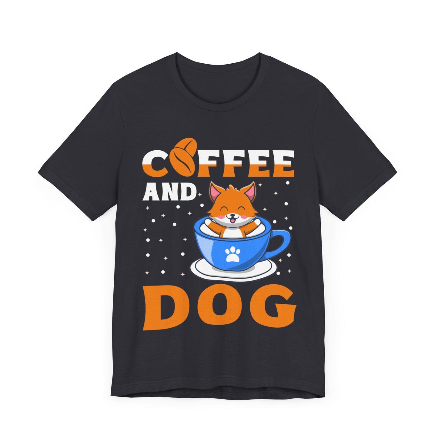 120 - Coffee and Dog - T-shirt