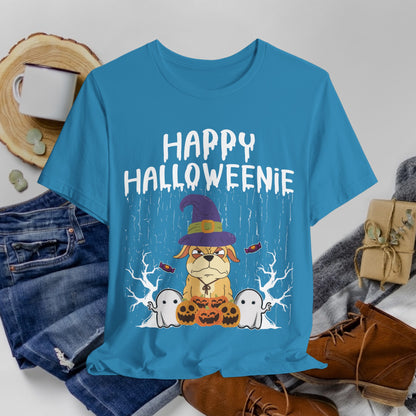 28 - Happy Halloweenie - T-shirt