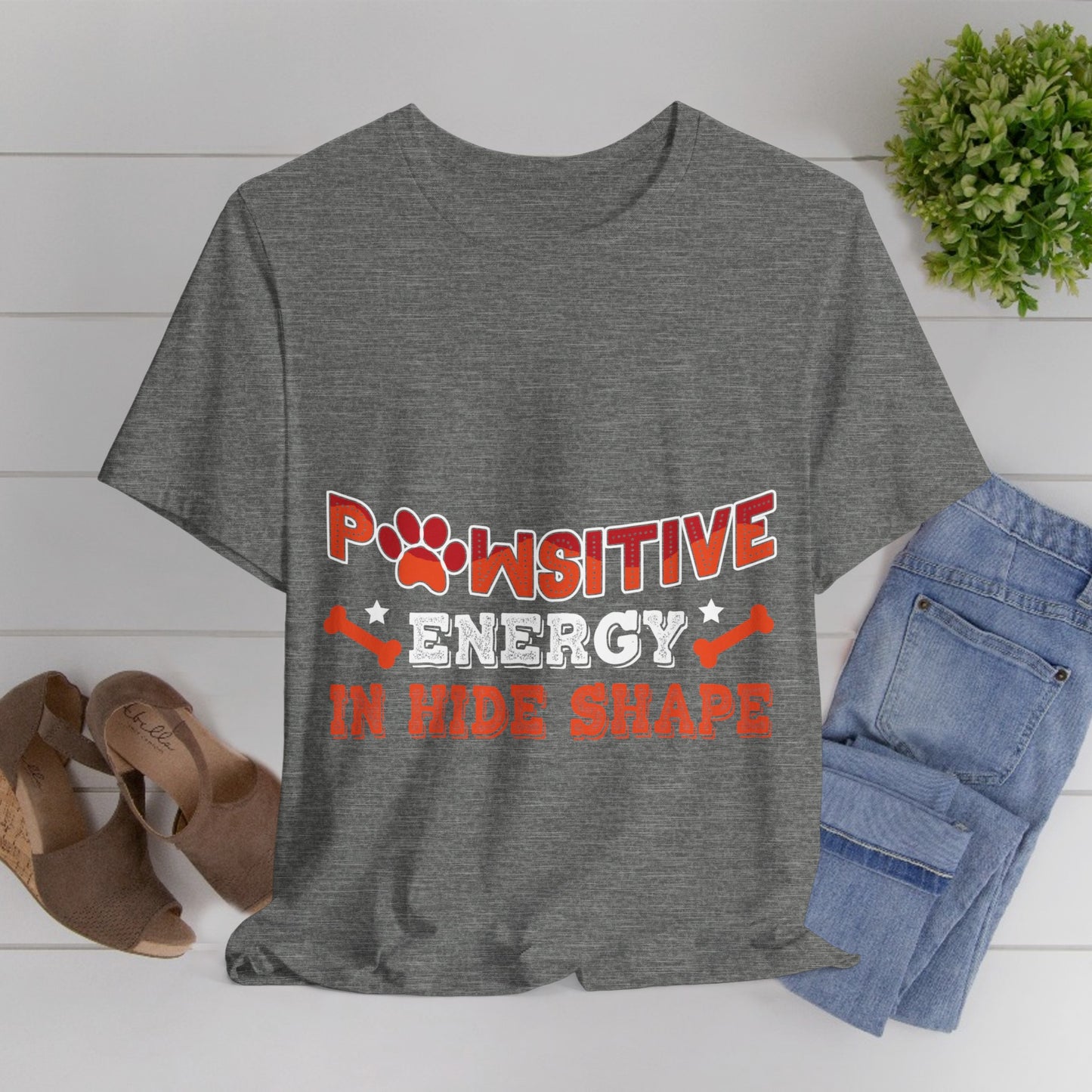 34 - Pawsitive Energy - T-shirt