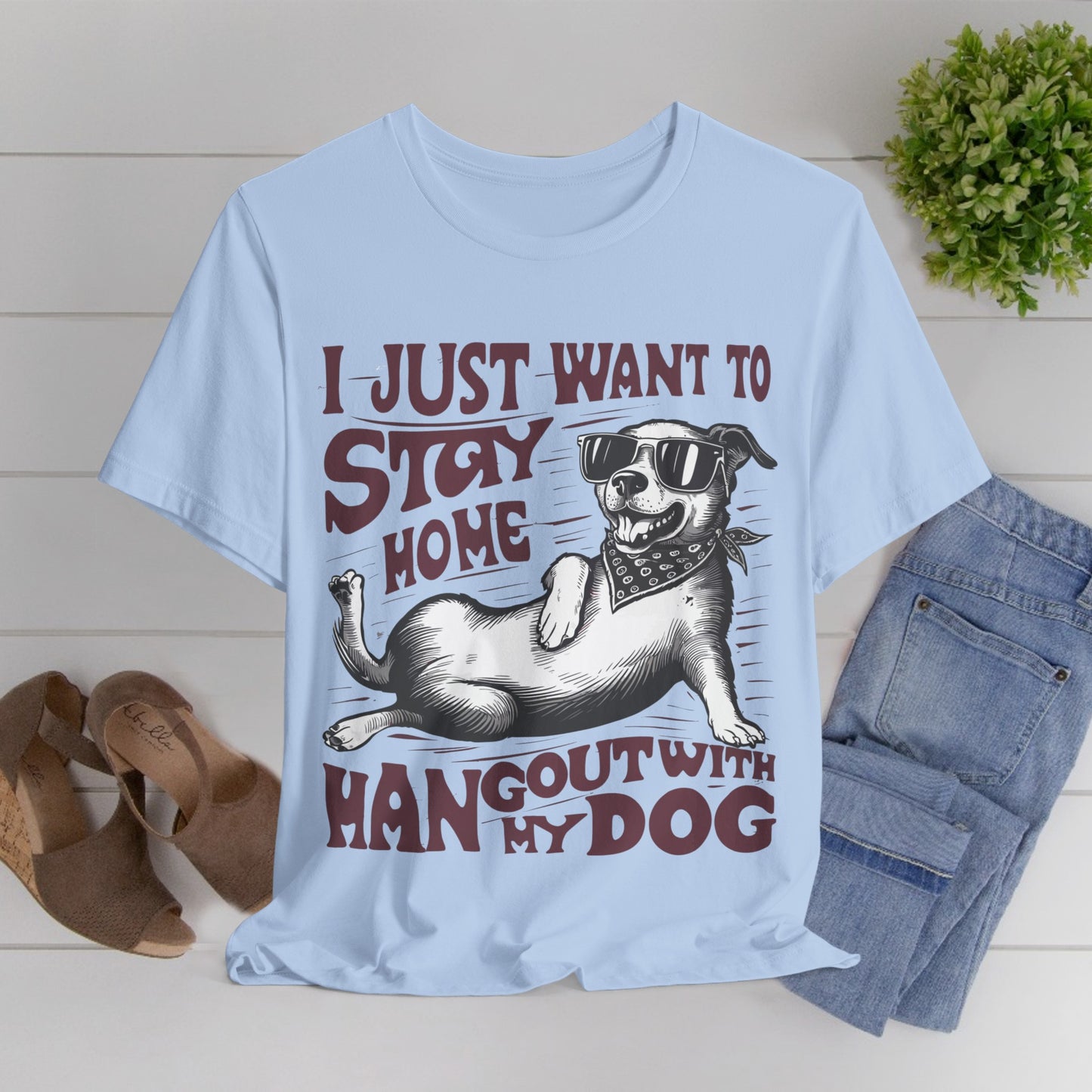 174 - Hangout With My Dog - T-shirt