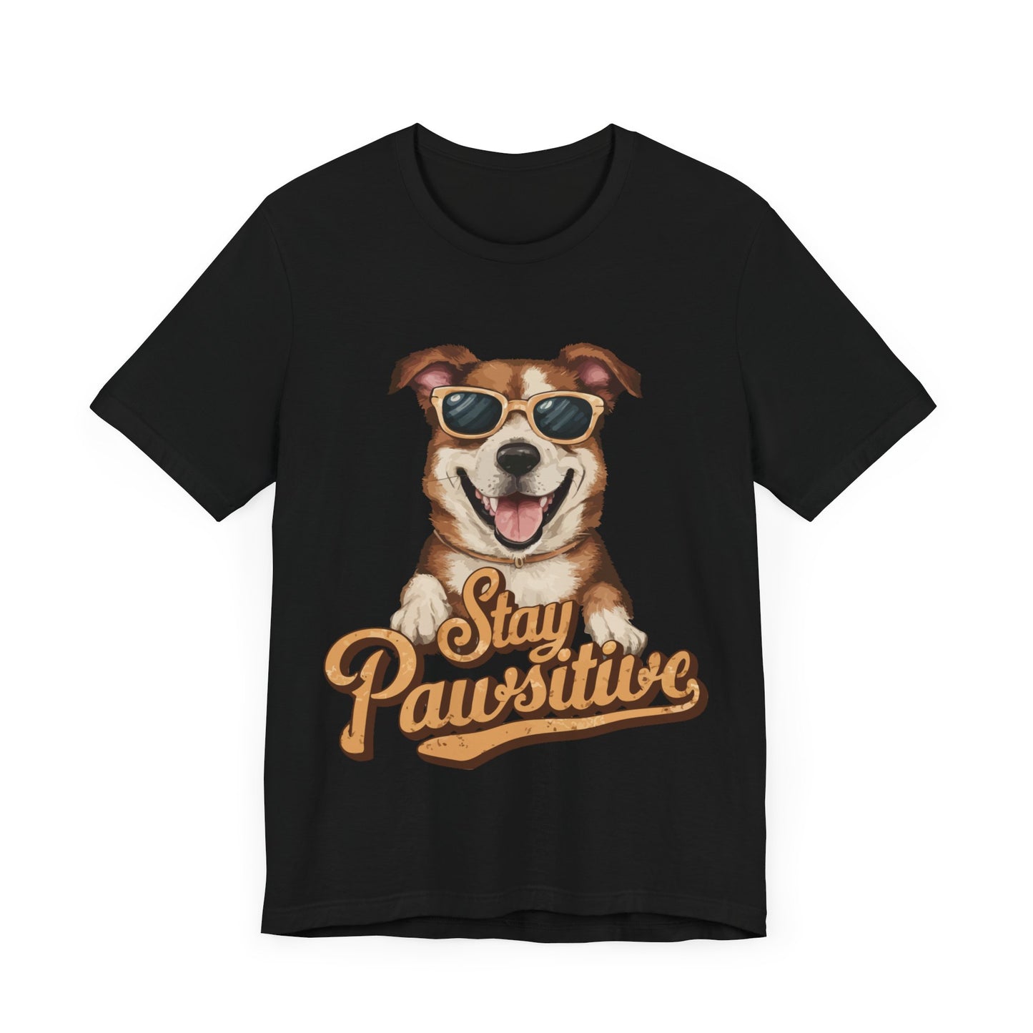 196 - Stay Pawsitive - T-shirt