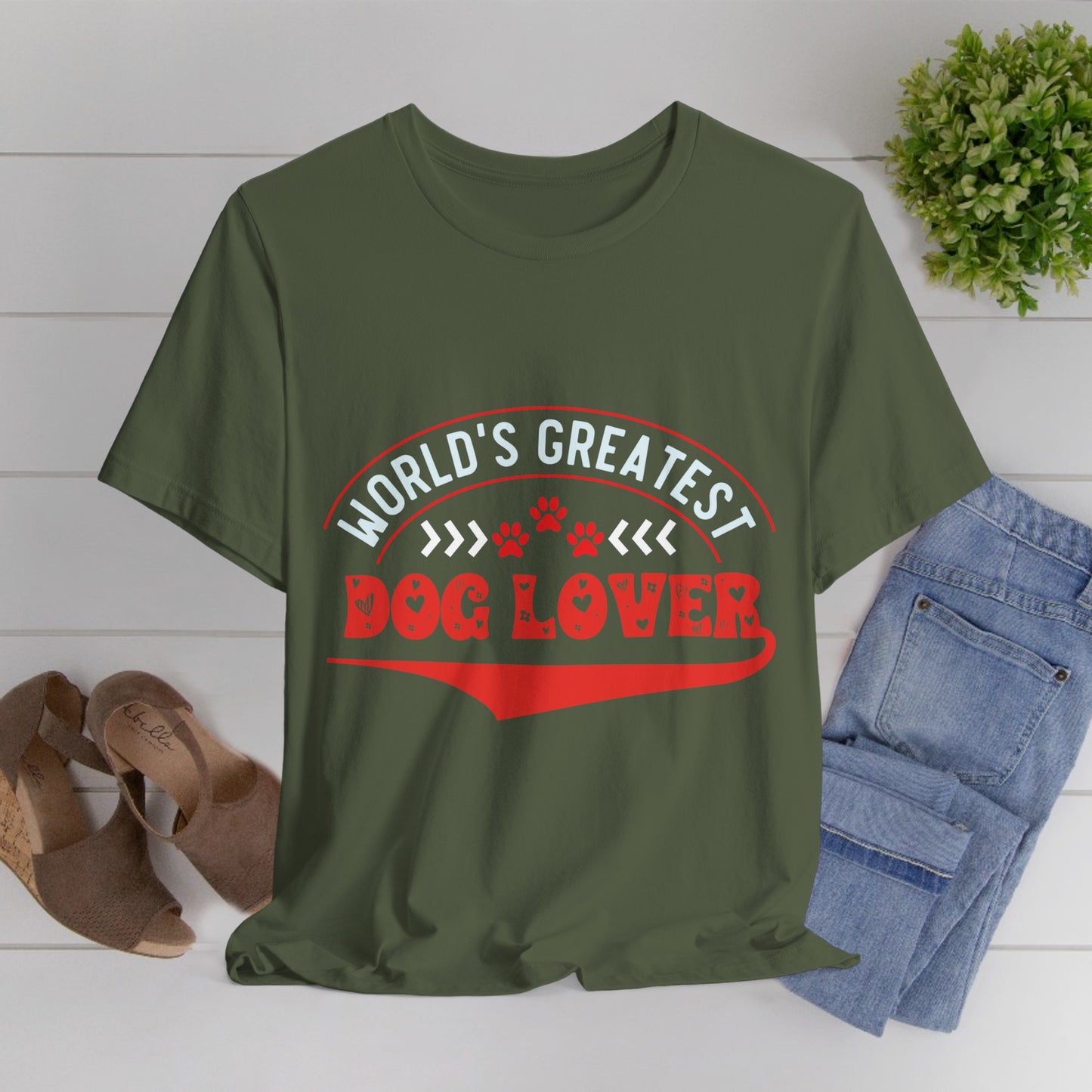 90 -Greatest Dog Lover - T-shirt