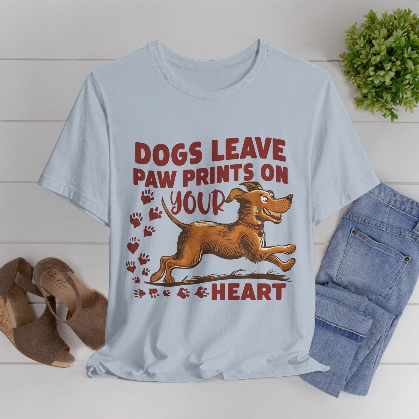 168 - Dogs Leave Paw - T-shirt