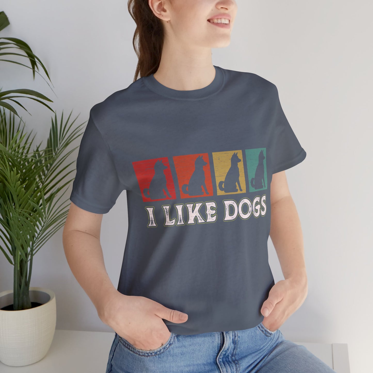 61 - I Like Dogs - T-shirt