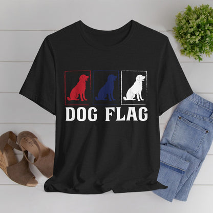 51 - Dog Flag - T-shirt