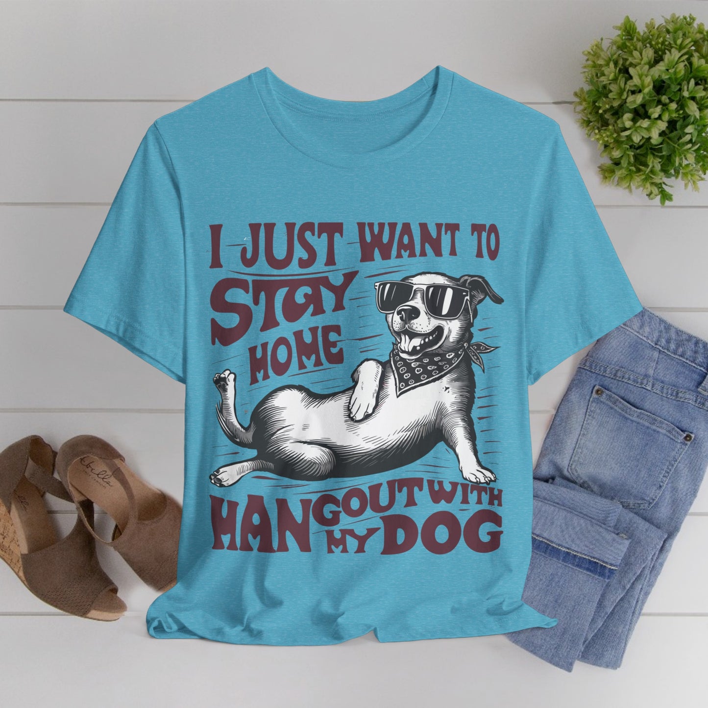 174 - Hangout With My Dog - T-shirt