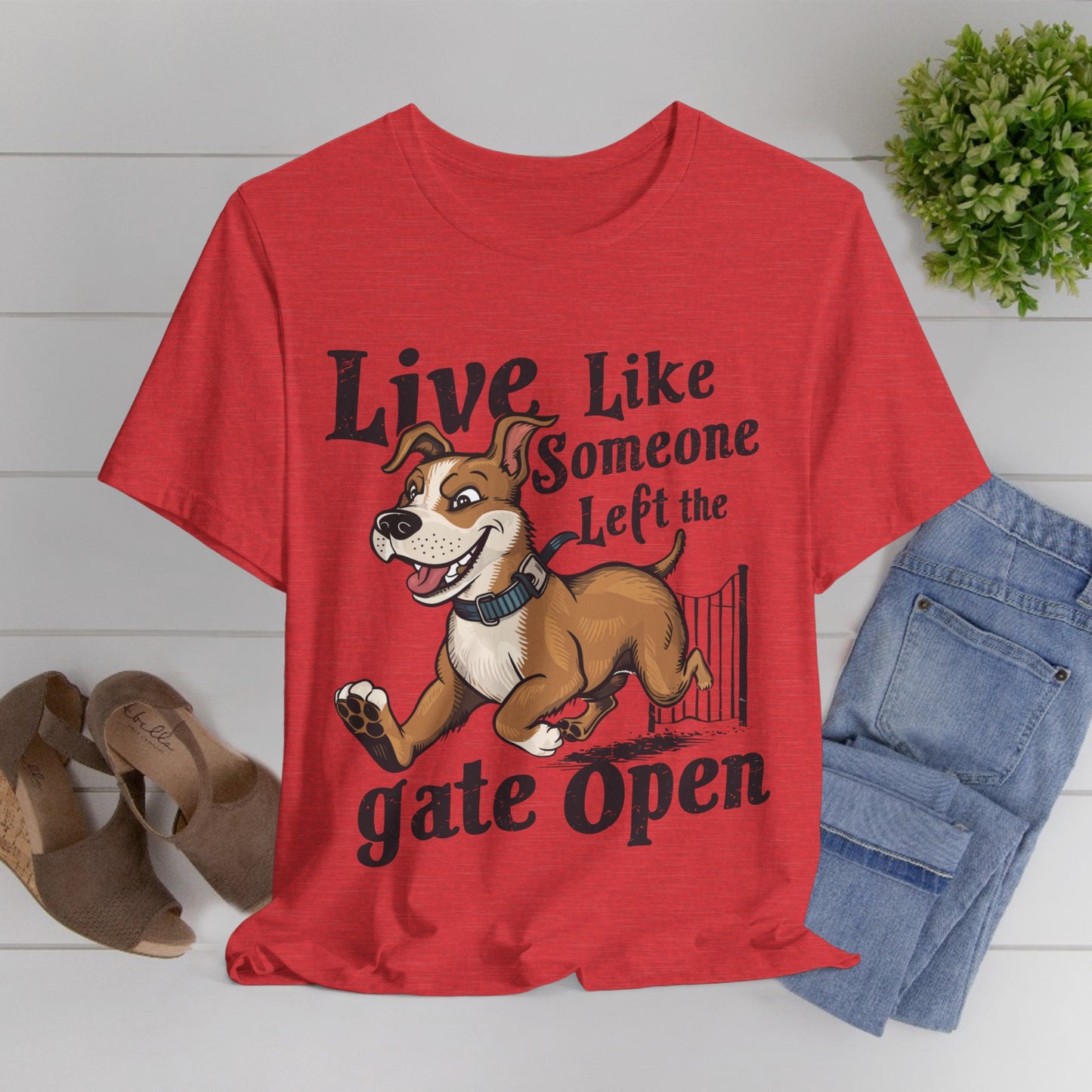 185 - Live Like Someone - T-shirt