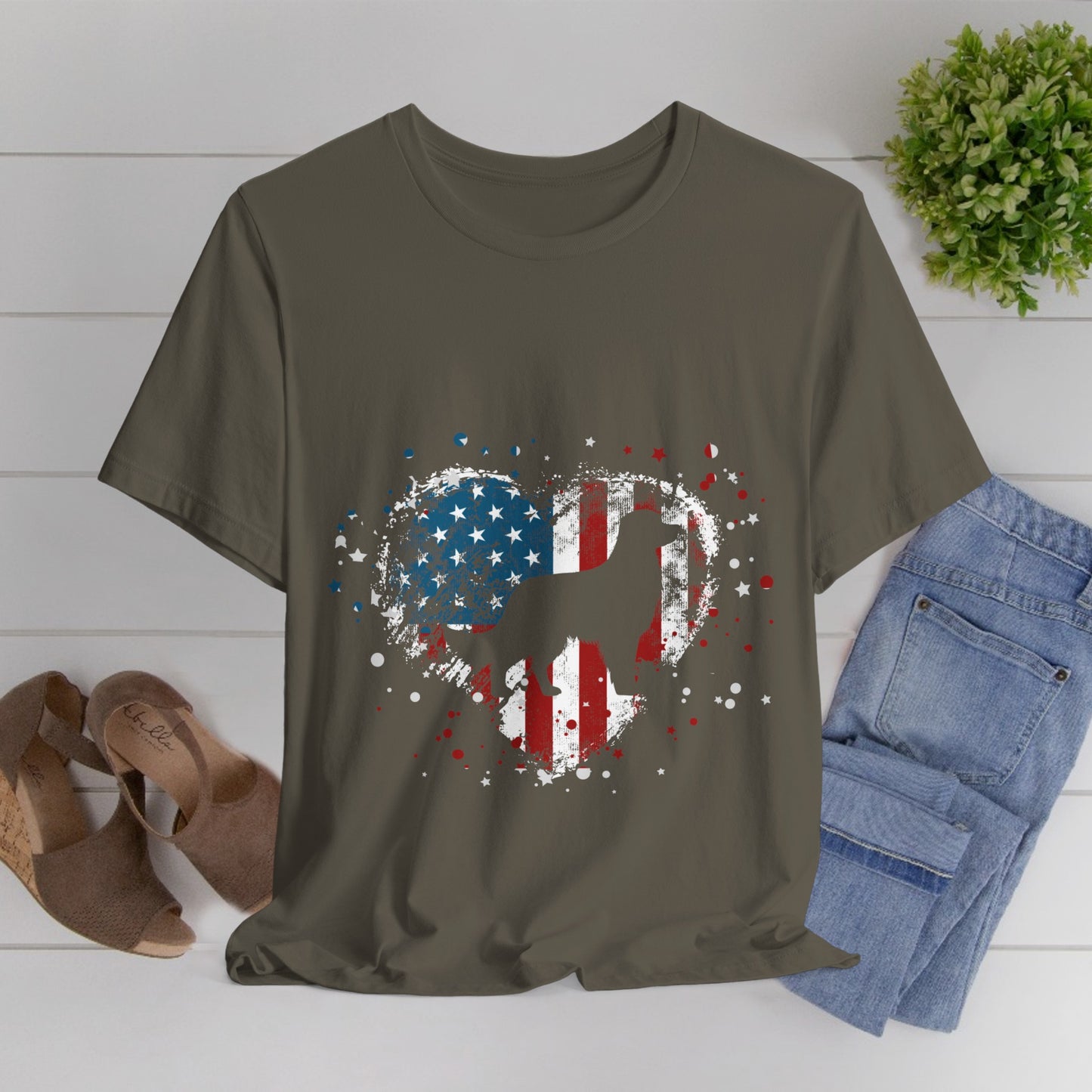 45 - American Dog - T-shirt