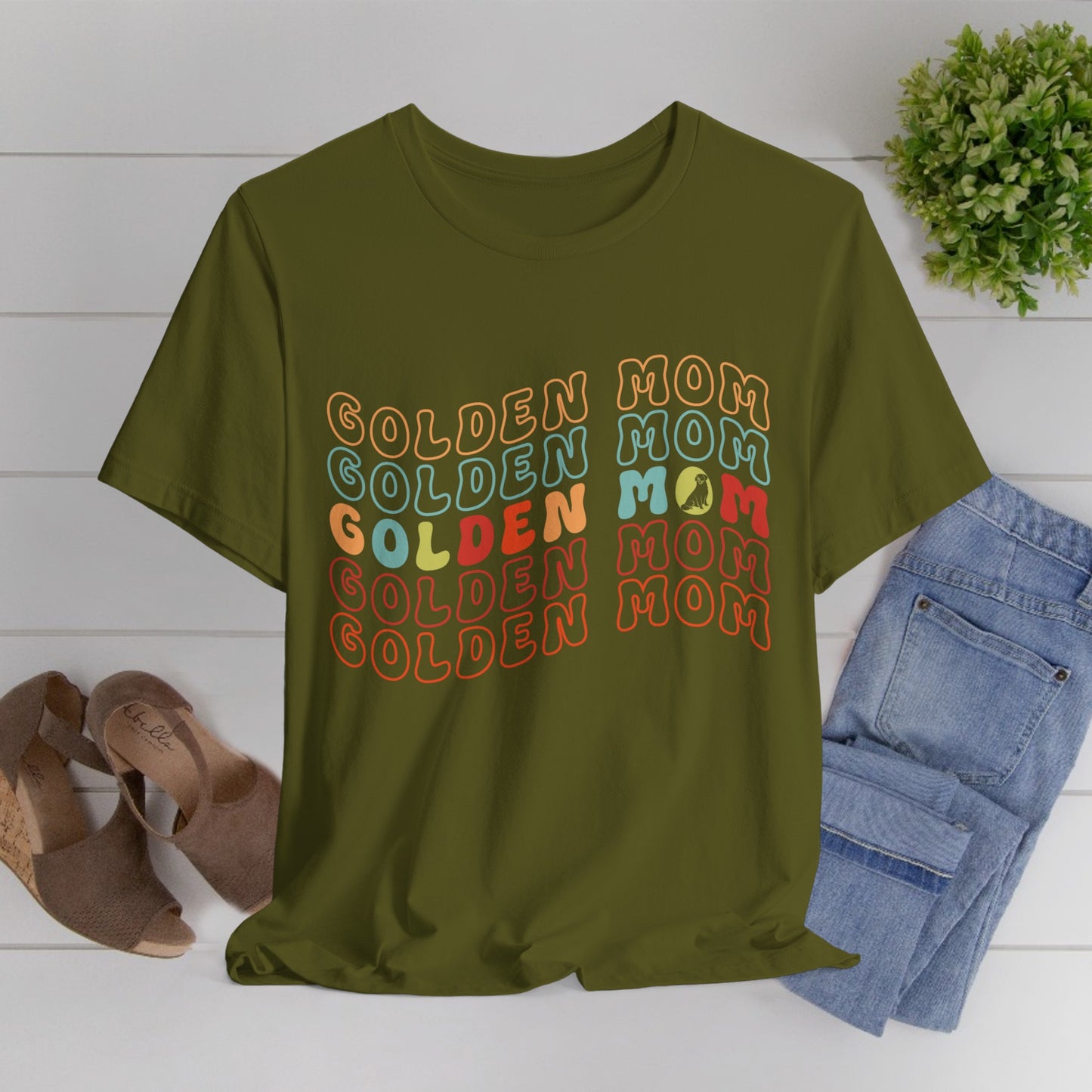 76 - Golden Mom - T-shirt