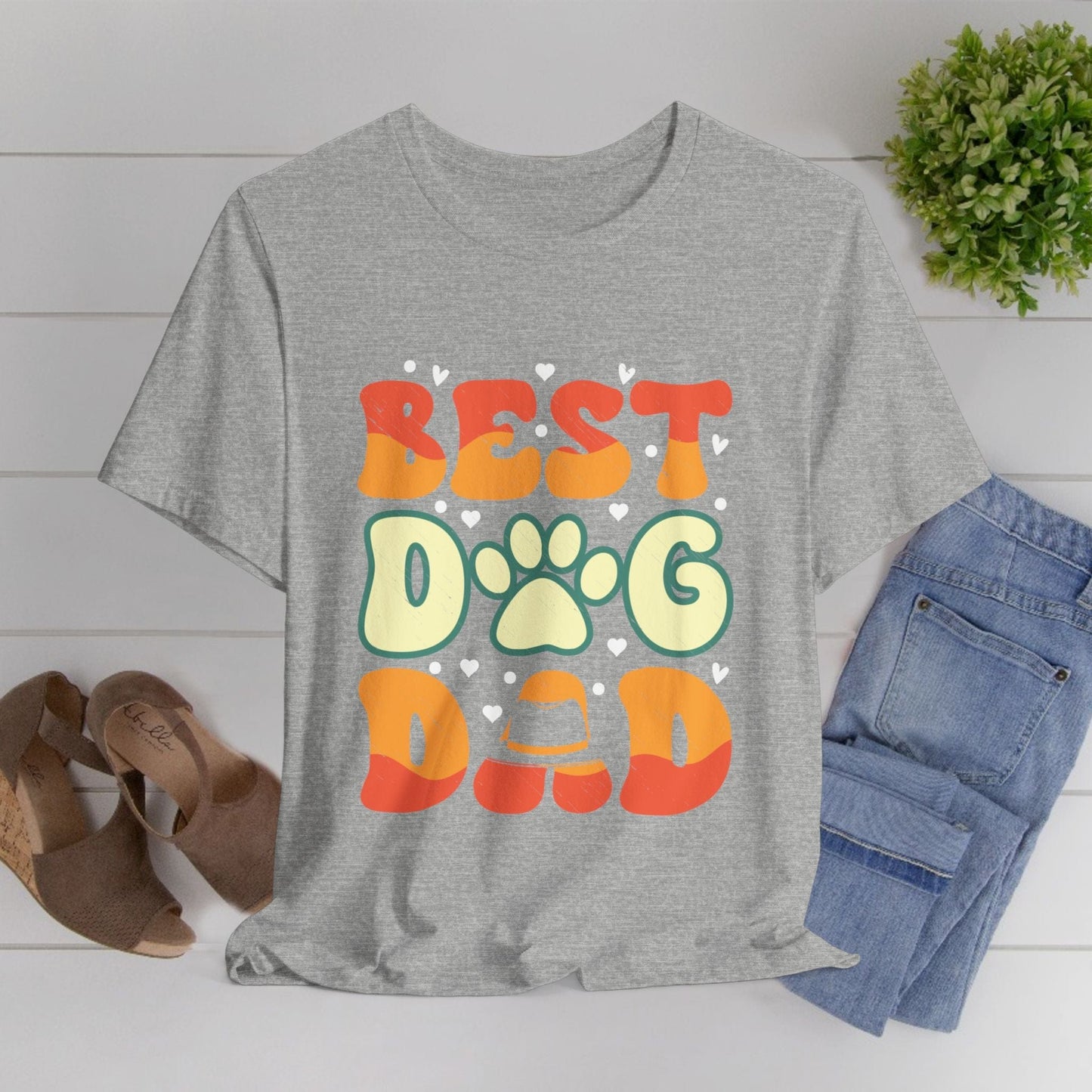 140 - Best Dog Dad - T-shirt