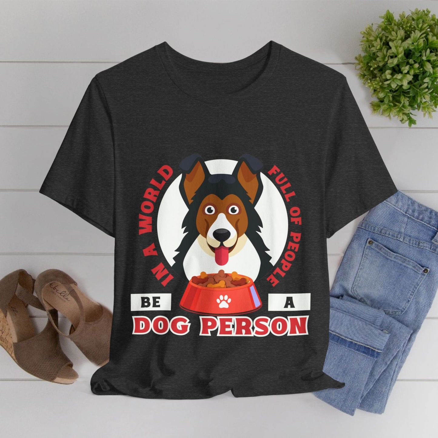 123 - A Dog Person - T-shirt