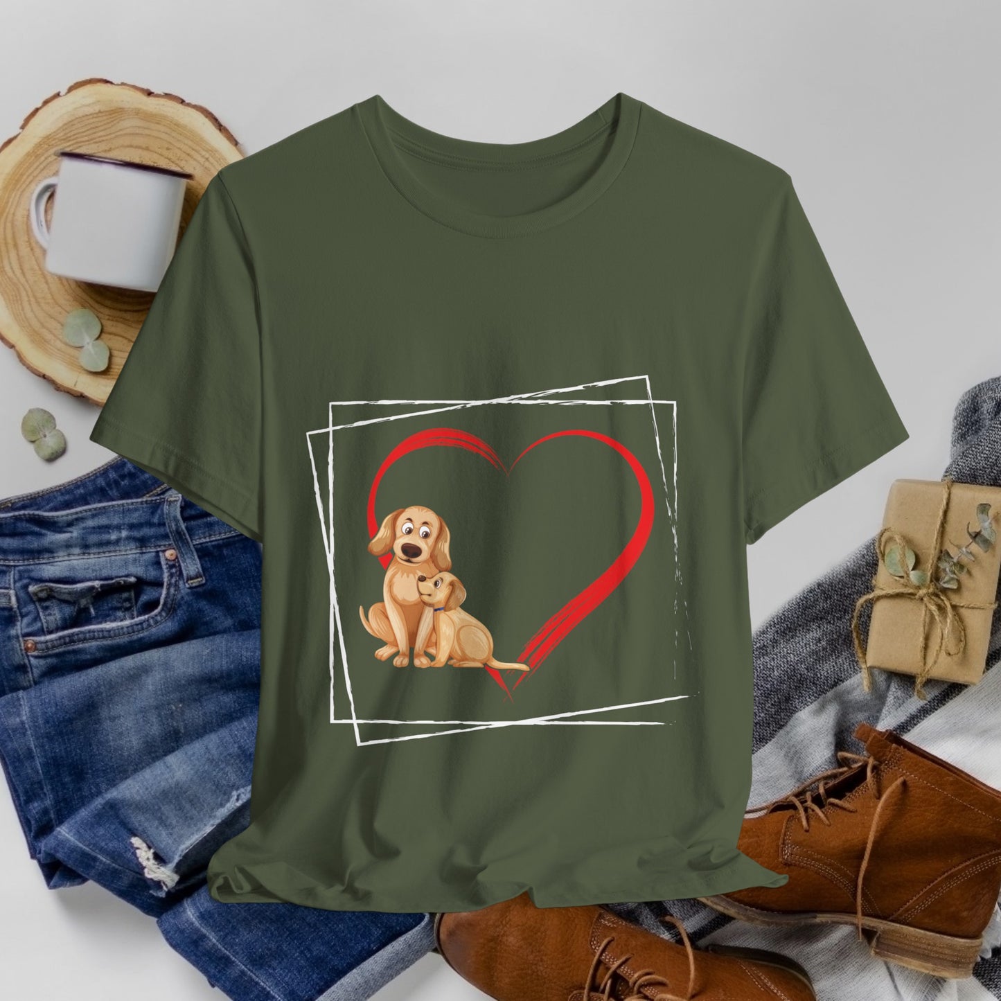 58 - Loving Puppy - T-shirt