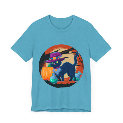 33 - Halloween Cat - T-shirt