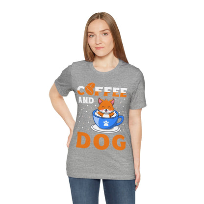 120 - Coffee and Dog - T-shirt