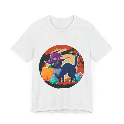 33 - Halloween Cat - T-shirt