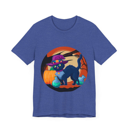 33 - Halloween Cat - T-shirt