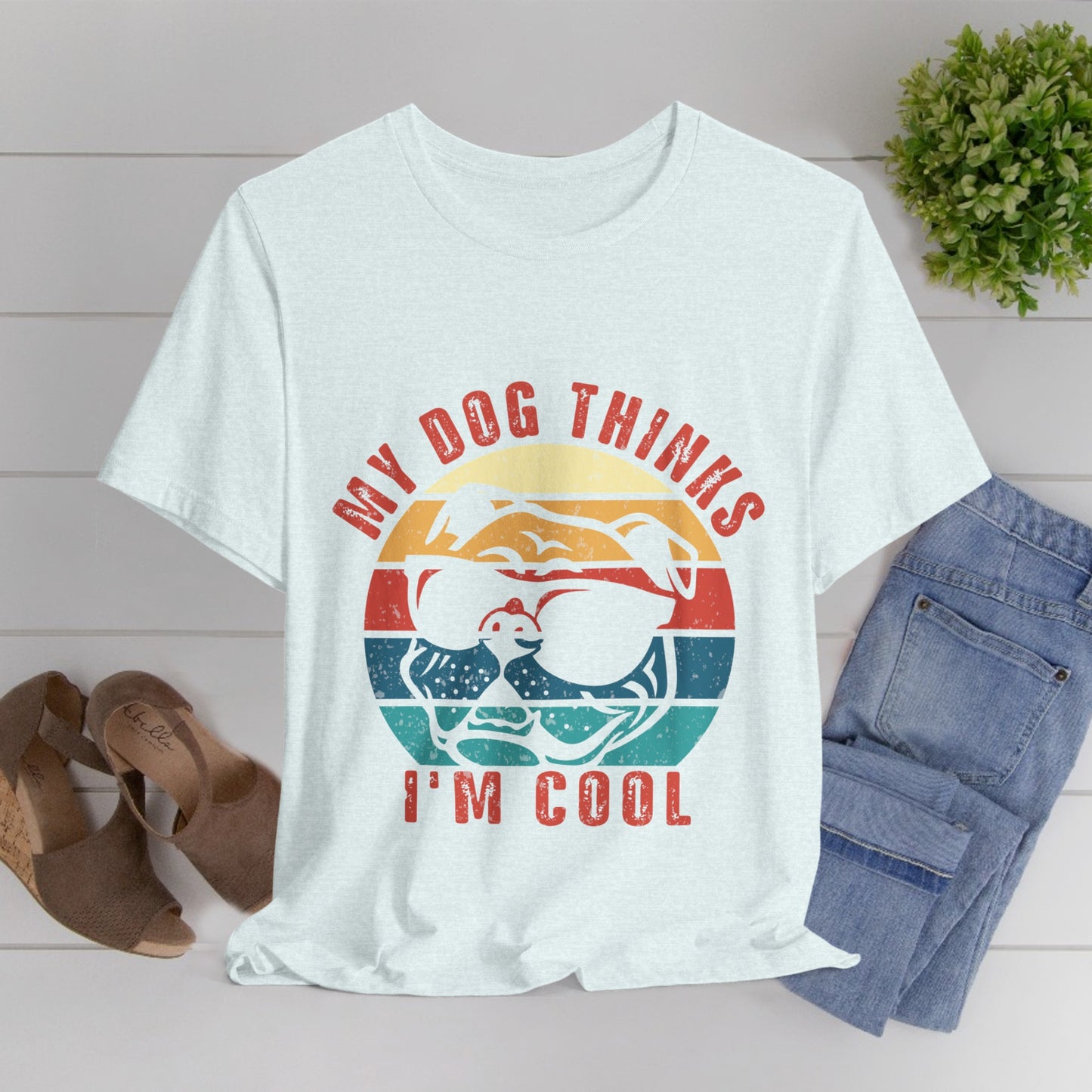 200 - My Dog Thinks - T-shirt