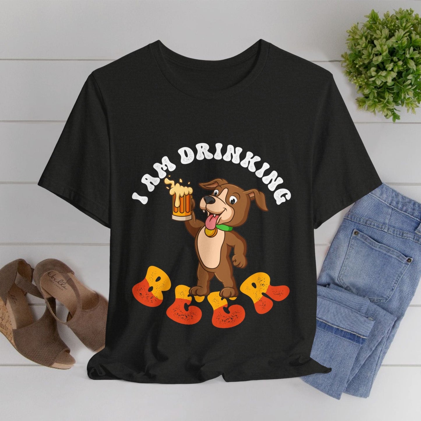 127 - I am Drinking - T-shirt