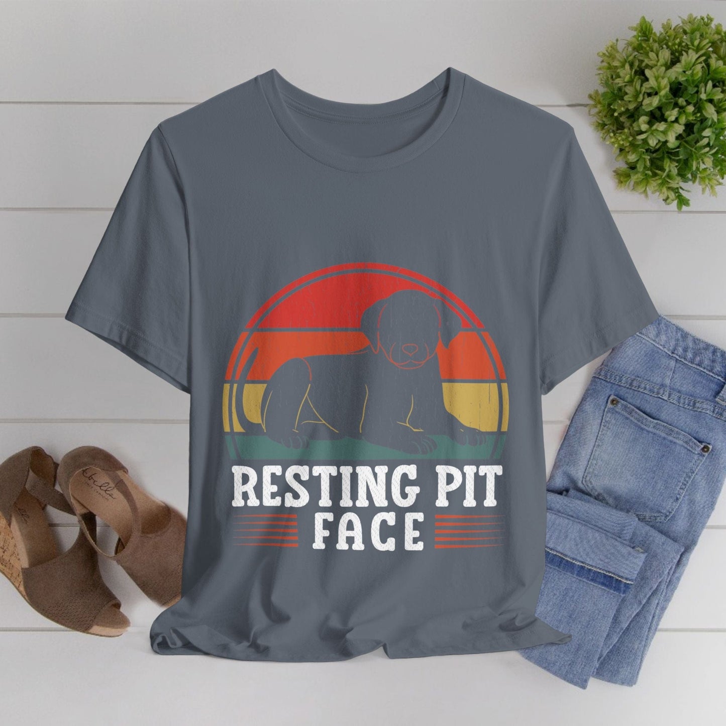 142 - Resting Pit Face - T-shirt