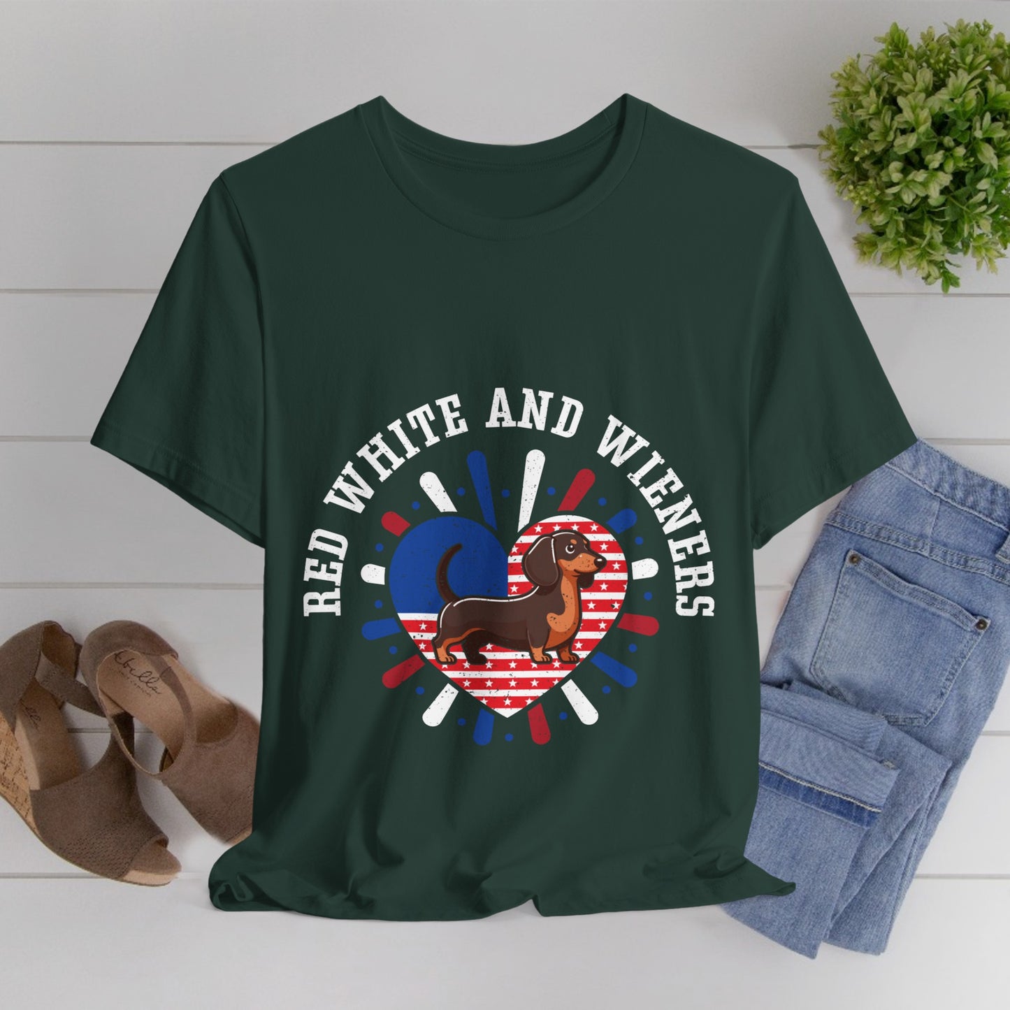 77 - Red White and Wieners - T-shirt