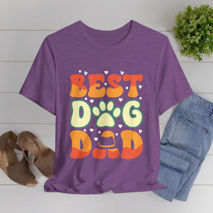 140 - Best Dog Dad - T-shirt