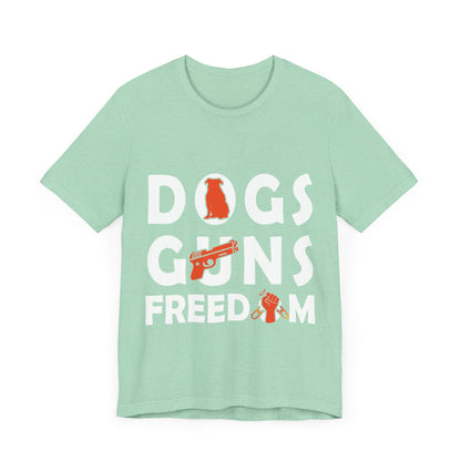 99 - Dogs Guns - T-shirt