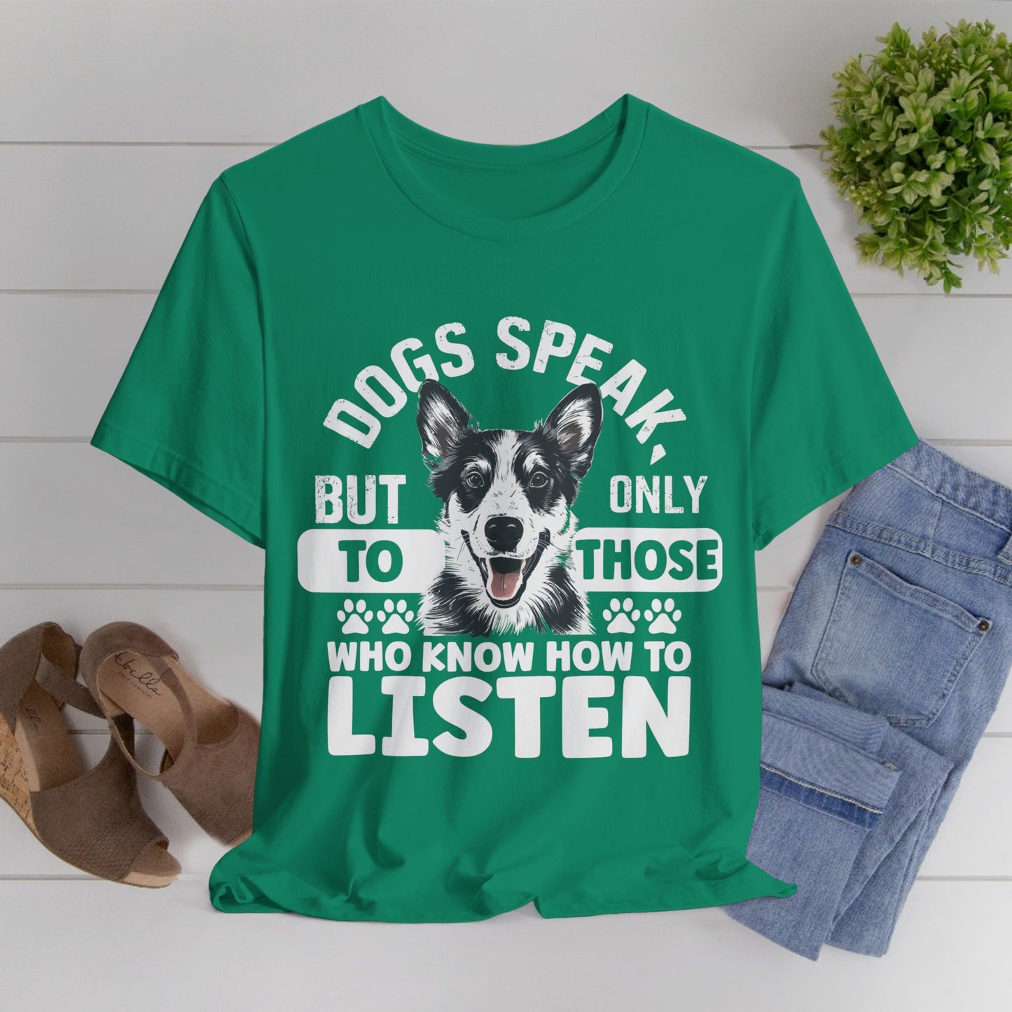 170 - Dogs Speak - T-shirt