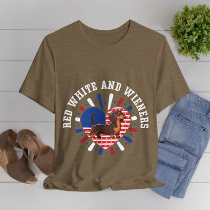 77 - Red White and Wieners - T-shirt