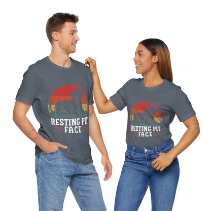 142 - Resting Pit Face - T-shirt