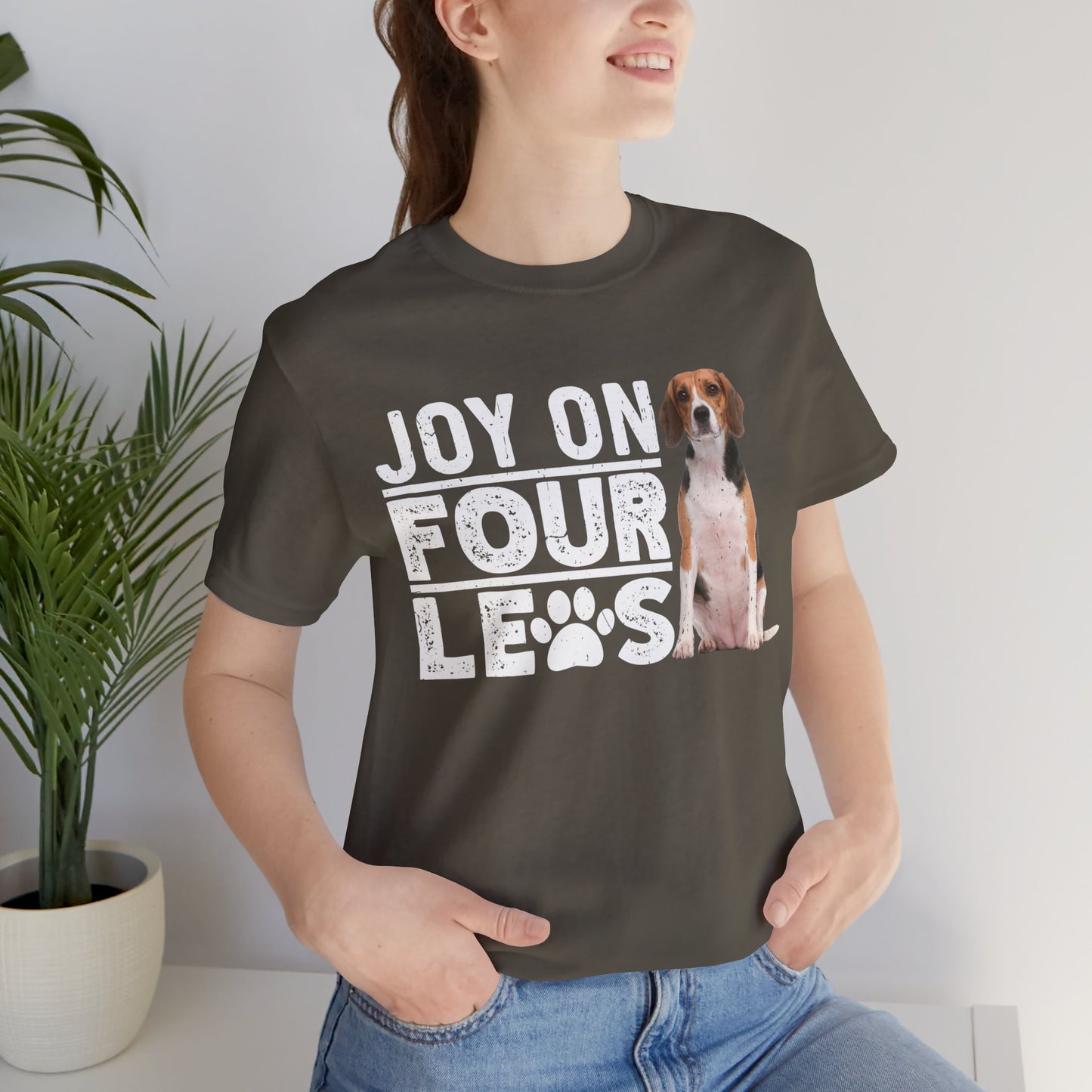 36 - Joy On Four Legs - T-shirt