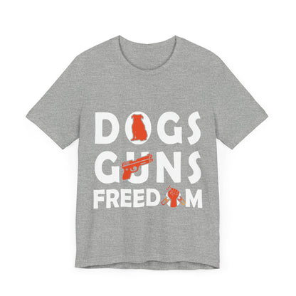 99 - Dogs Guns - T-shirt