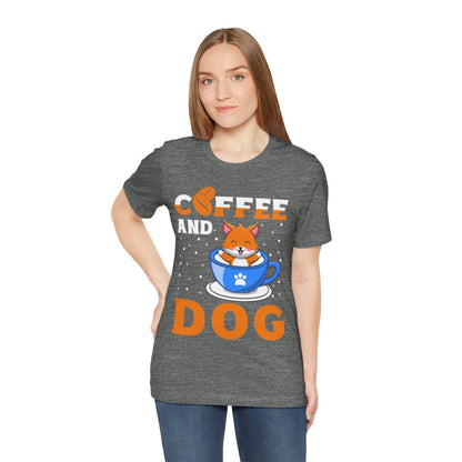 120 - Coffee and Dog - T-shirt