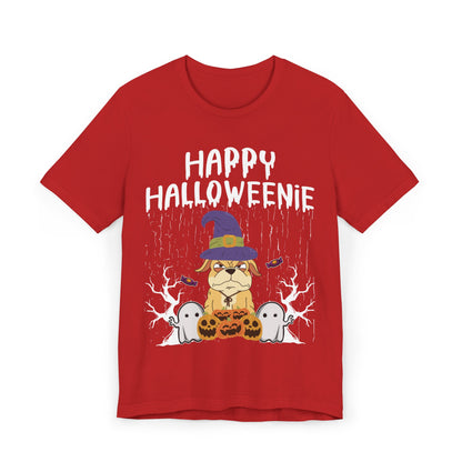 28 - Happy Halloweenie - T-shirt