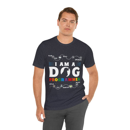 124 - Dog Programmer - T-shirt