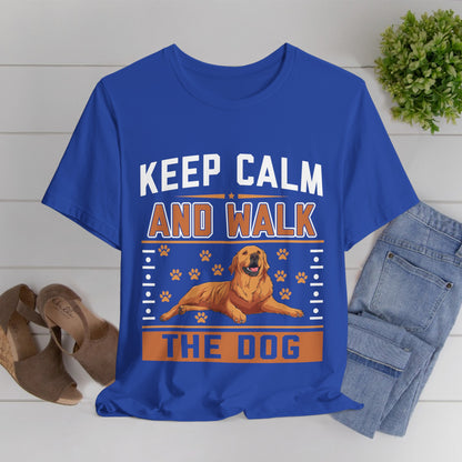 80 - Keep Calm and Walk - T-shirt