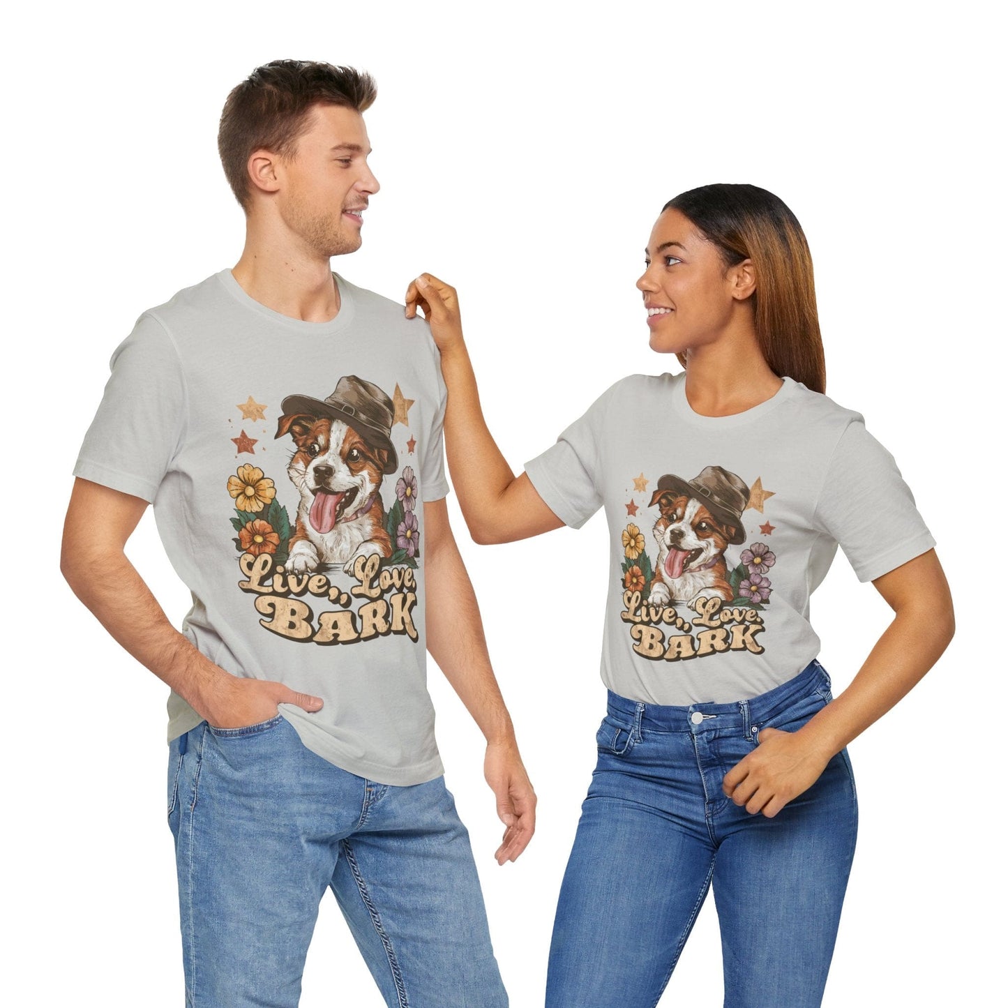 186 - Live Love Bark - T-shirt