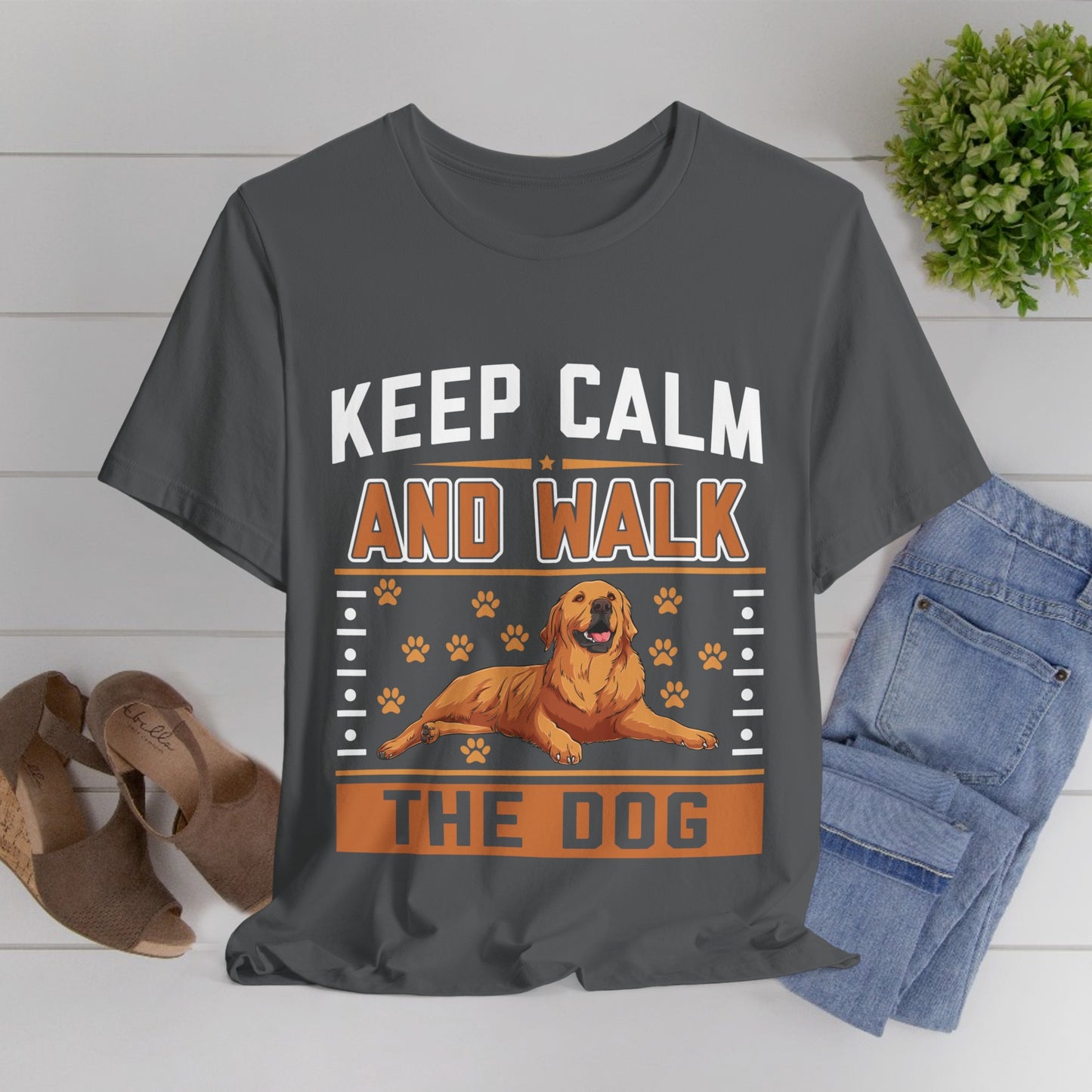 80 - Keep Calm and Walk - T-shirt