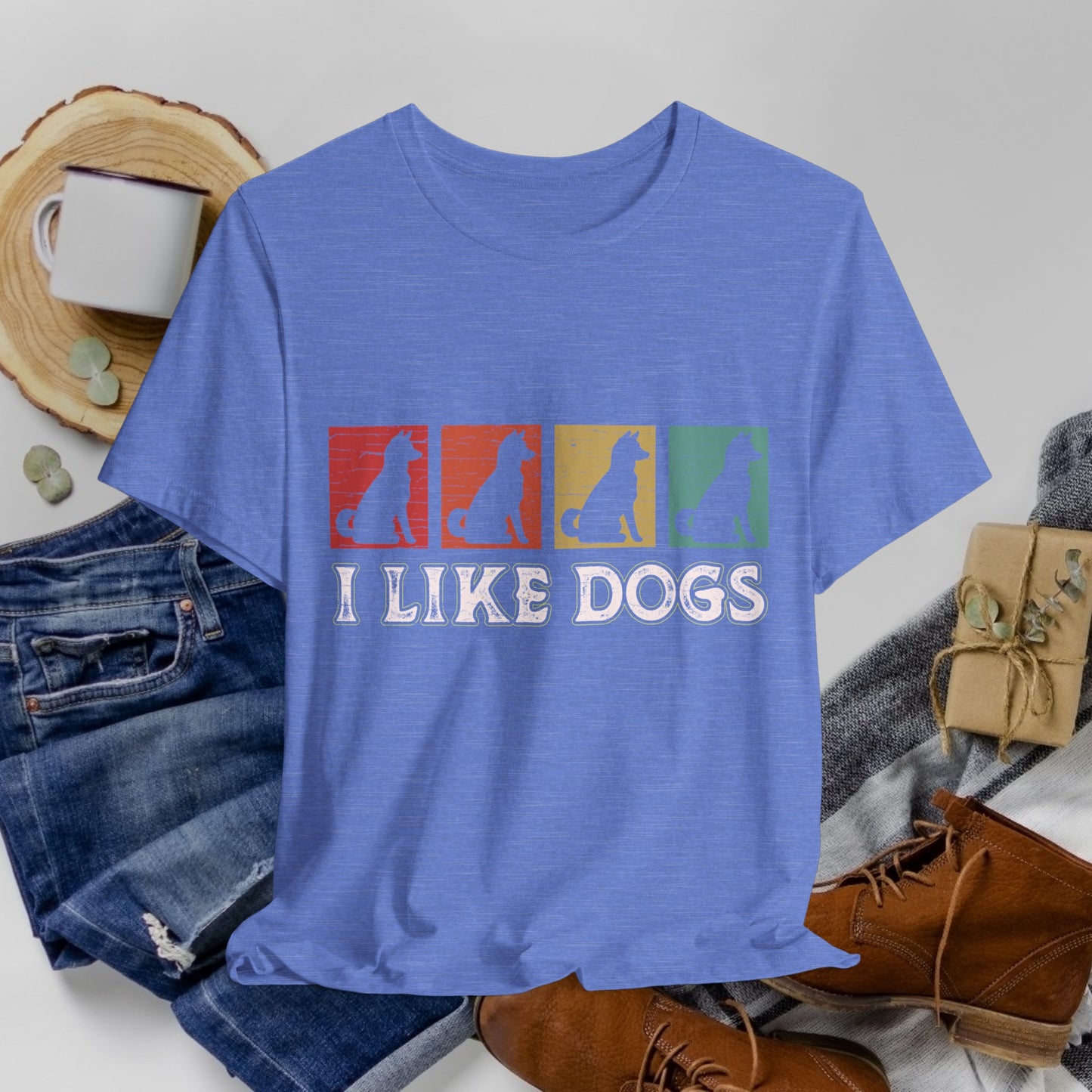 61 - I Like Dogs - T-shirt