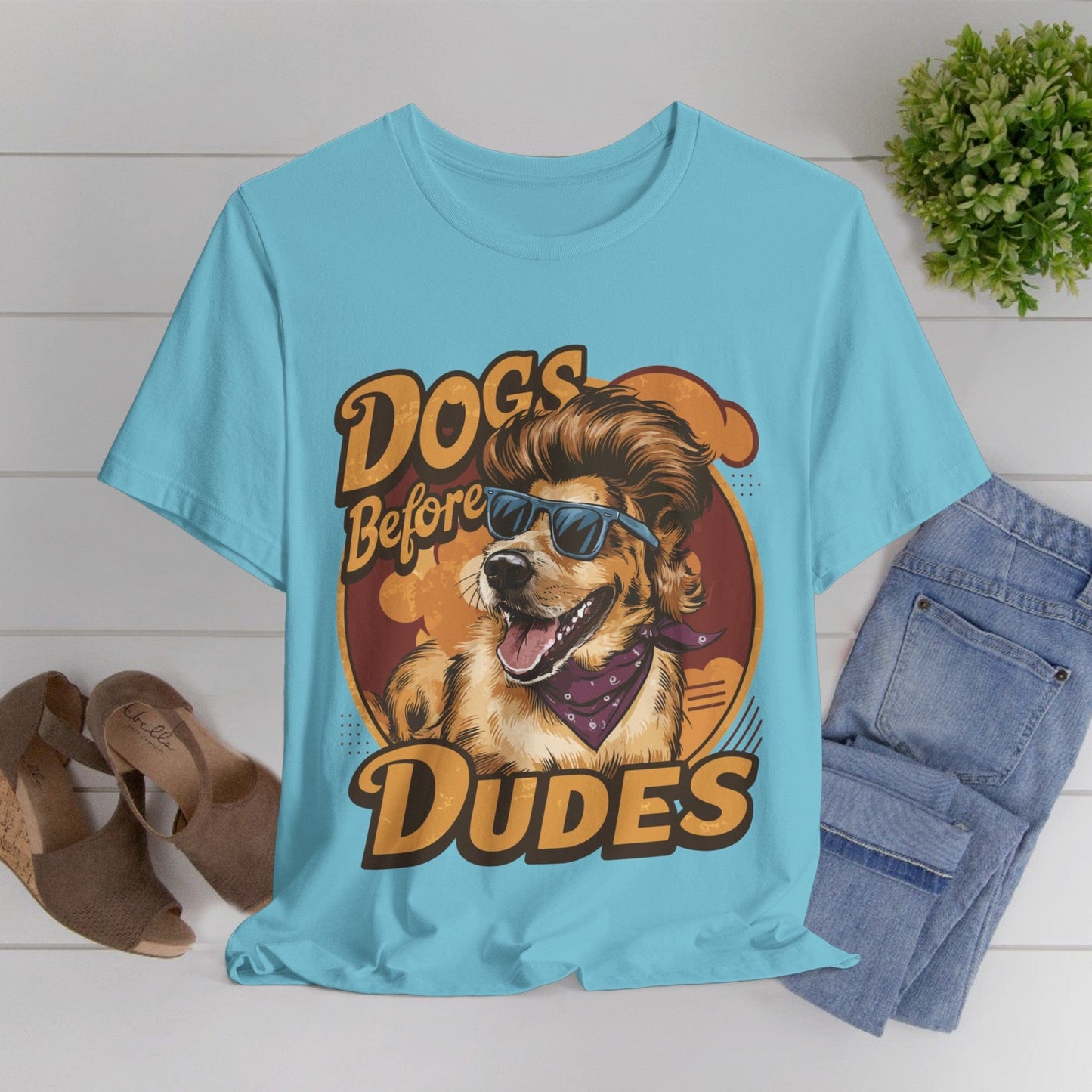 167 - Dogs Before Dudes - T-shirt