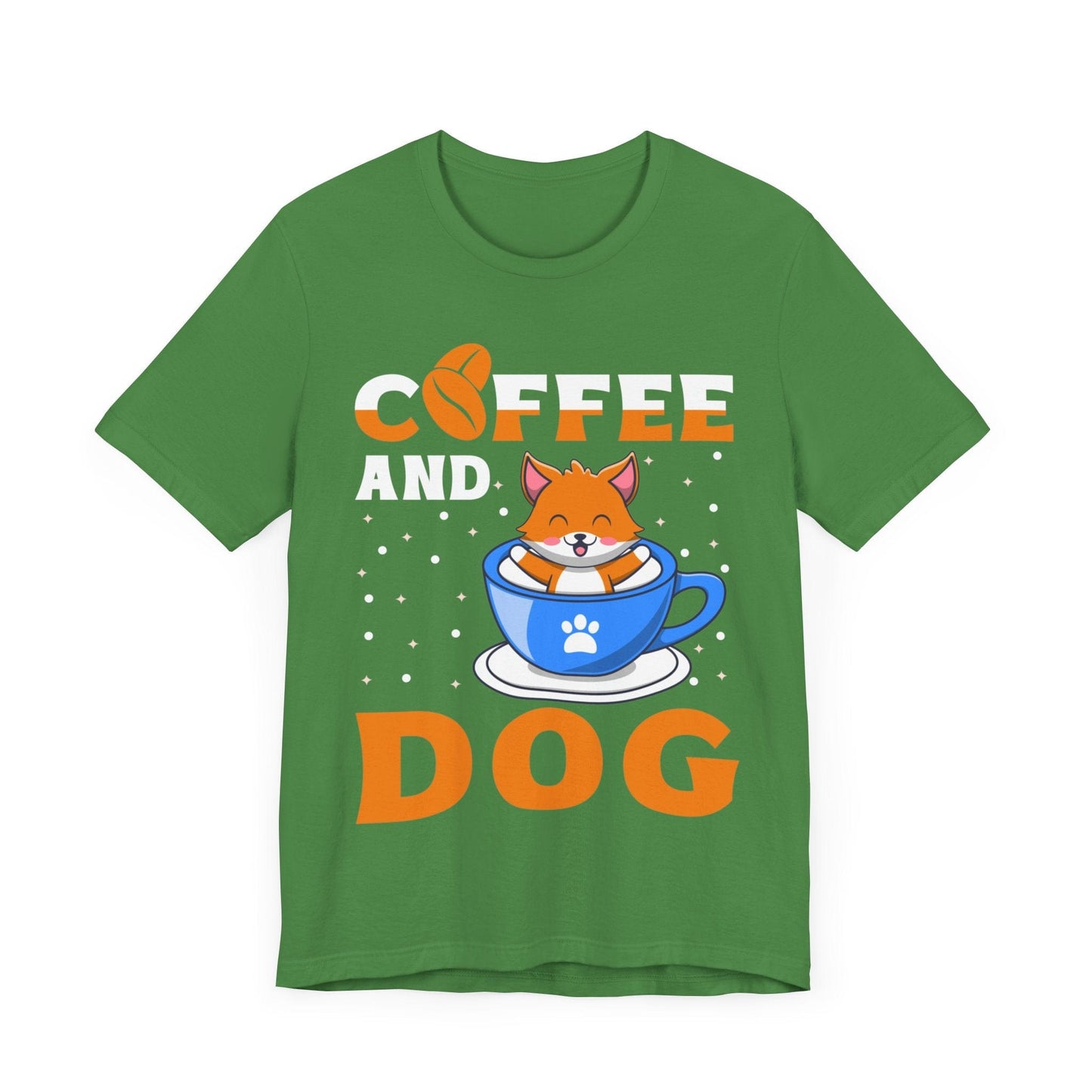 120 - Coffee and Dog - T-shirt