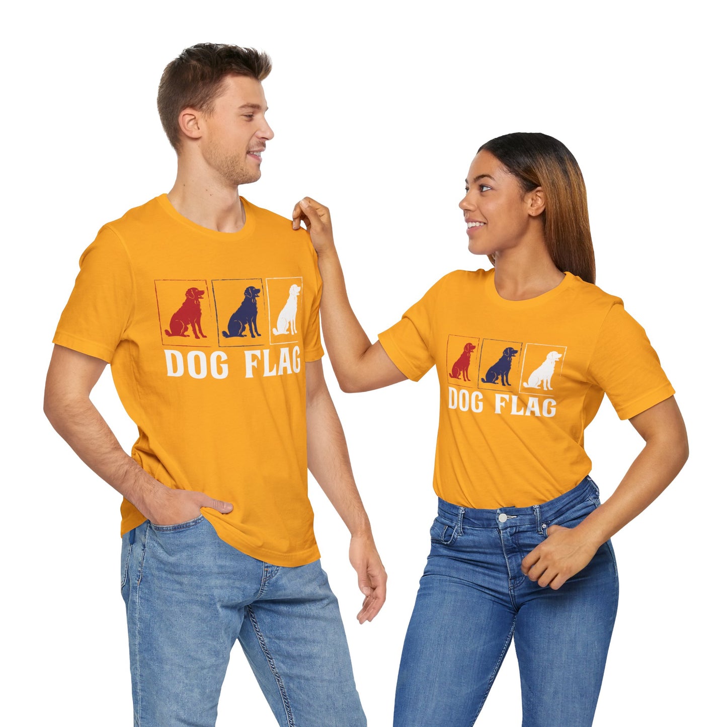 51 - Dog Flag - T-shirt