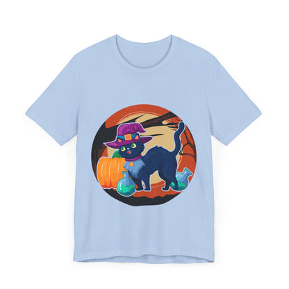 33 - Halloween Cat - T-shirt